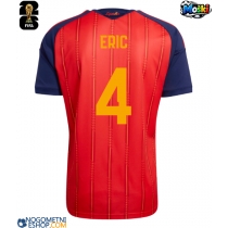 Moški Nogometni dresi Španija Eric Garcia #4 Domači SP 2026 Kratek Rokav